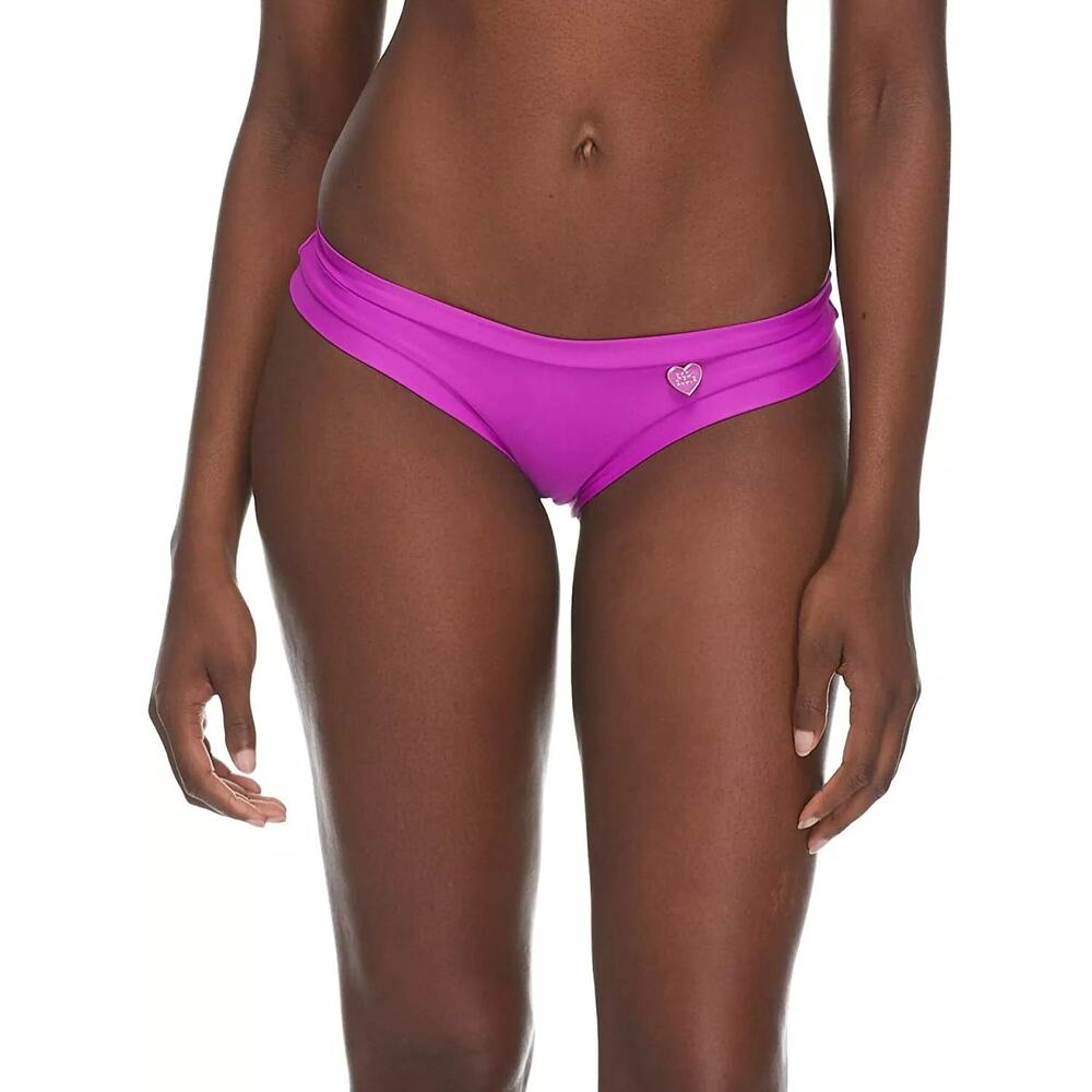 Body Glove Women's Smoothies Audrey Solid Low Rise Bikini Bottom Swimsuit sz L
